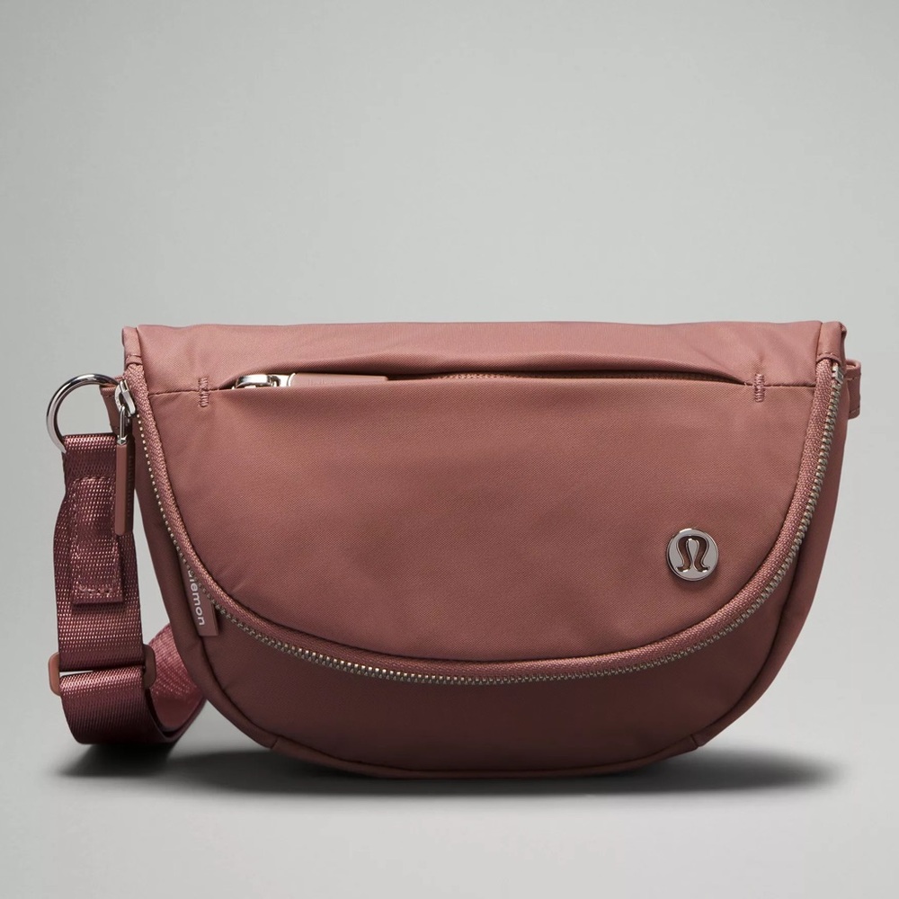 lululemon athletica Rose Mauve Crossbody Bag
